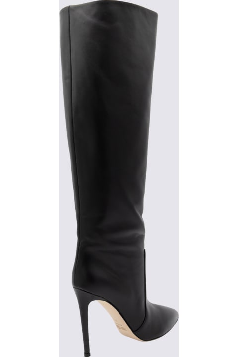 Homeware Paris Texas Black Leather Boots