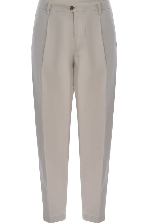 Pants for Men Briglia 1949 Trousers Briglia "courmayeur" Made Of Cotton