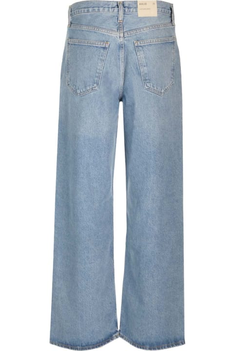 AGOLDE Clothing for Women AGOLDE Light Blue Baggy Jeans