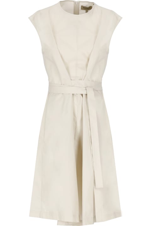 Woolrich Dresses for Women Woolrich Poplin Belted Dress