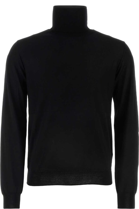 Homeware Jil Sander Black Wool Sweater