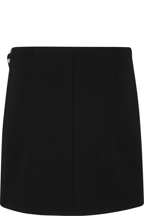 Ebony Wrap Mini Skirt