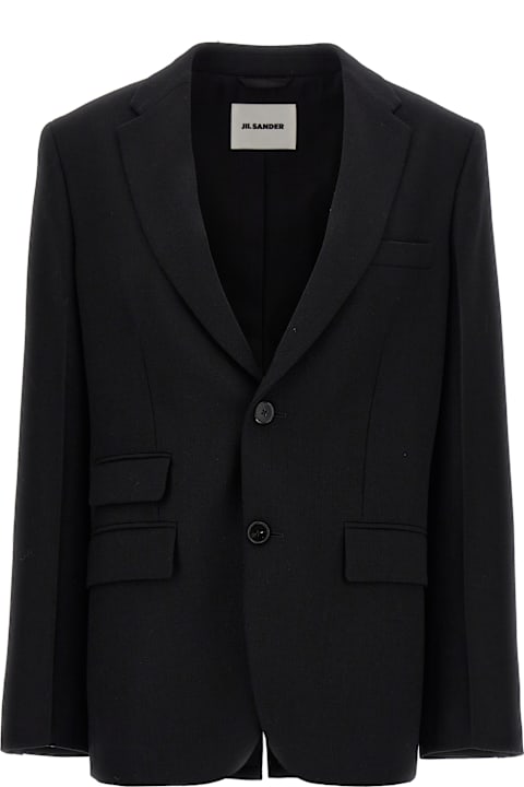 Jil Sander معاطف وجواكت لـ السيدات Jil Sander Tailored Single-breasted Blazer