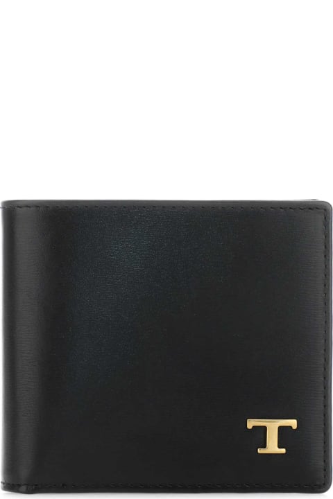 Fashion for Men Tod's Black Leather Wallet