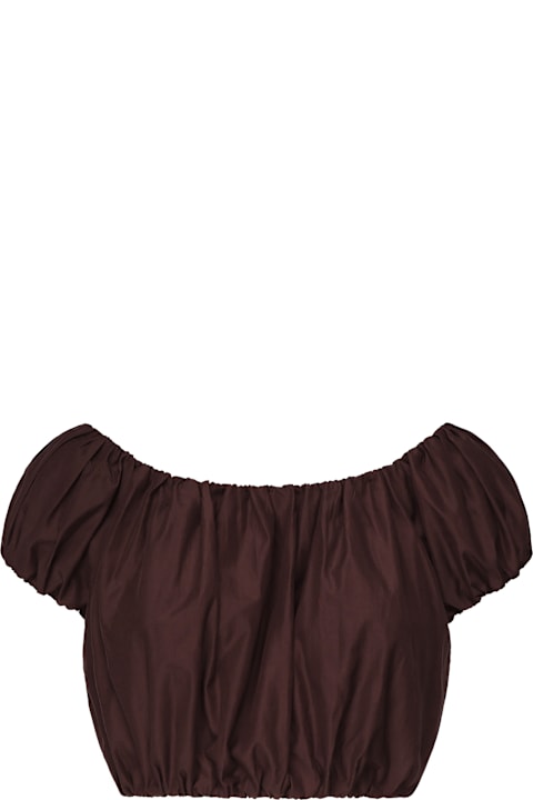 The Andamane for Women The Andamane Whitely Balloon Cropped Top