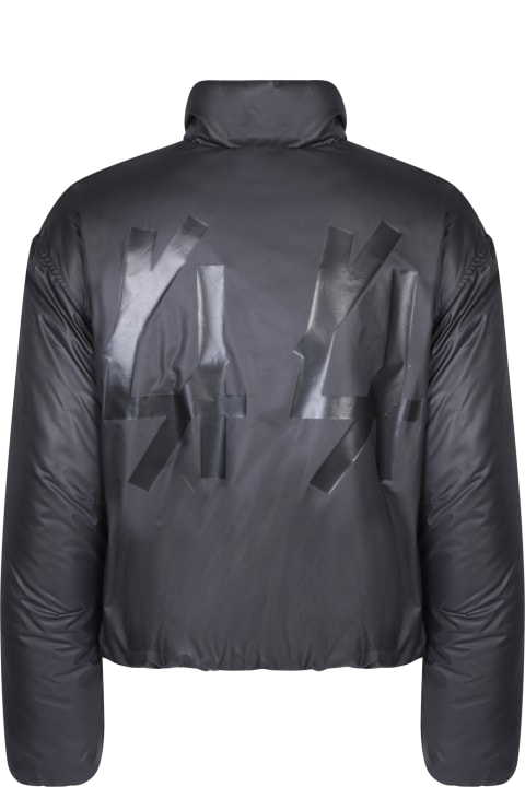 44 Label Group Coats & Jackets for Men 44 Label Group Rear Logo Black Bomber Jacket