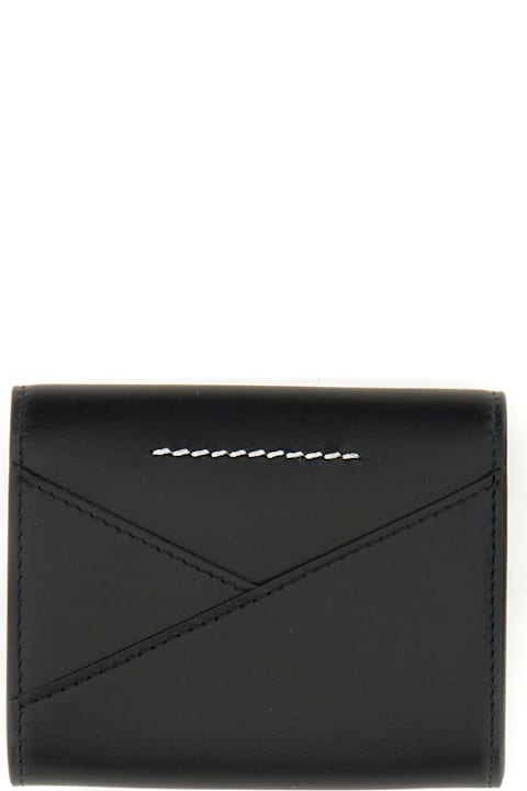 MM6 Maison Margiela محافظ لـ السيدات MM6 Maison Margiela Wallet With Logo