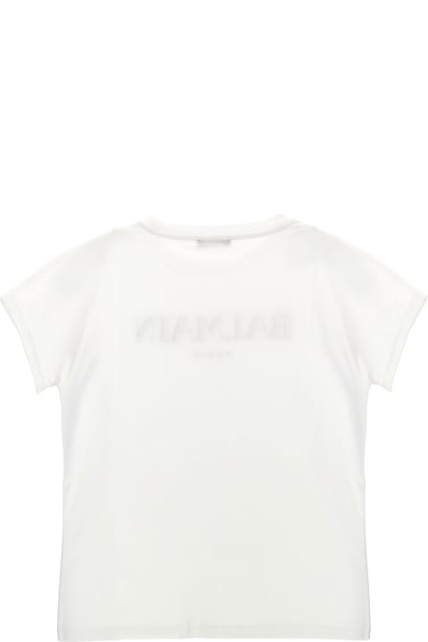 Topwear for Boys Balmain Logo Print T-shirt