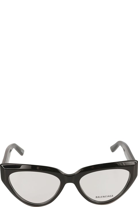Fashion for Women Balenciaga Eyewear Bb Plaque Cat Eye Frame Glasses