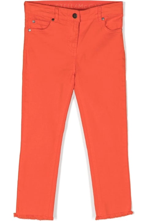 Fashion for Men Stella McCartney Kids Stella Mccartney Kids Trousers Orange