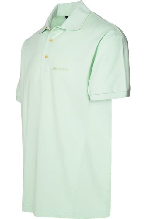 Palm Angels for Men Palm Angels Cotton Polo Shirt With Logo