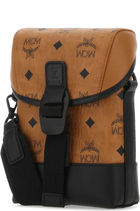 Backpacks for Men MCM Printed Fabric Crossbody Bag
