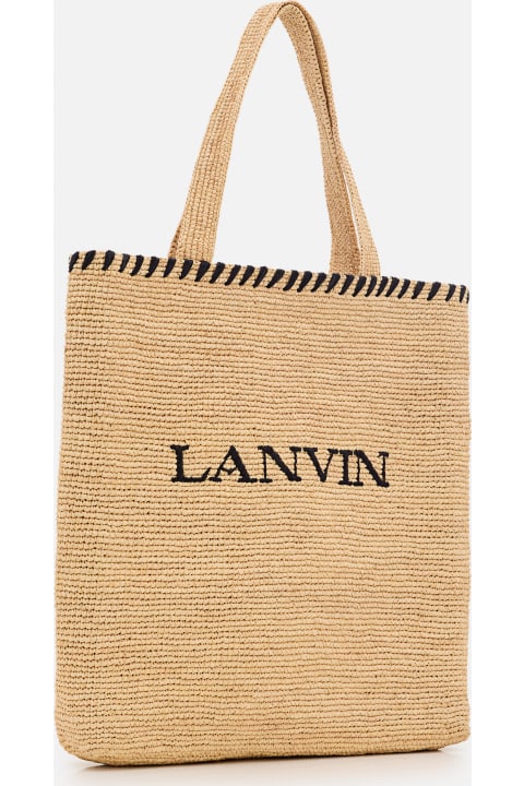 Lanvin for Women Lanvin Raffia Tote Bag