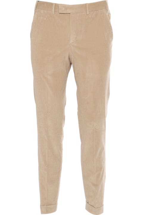Homeware PT Torino Master, Flat Front, Diagonal Pockets, Flap Back Pockets, Turn-up