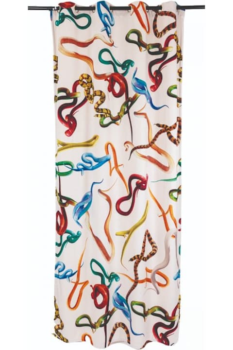 Seletti Textiles & Linens Seletti Tenda Toiletpaper Snakes White