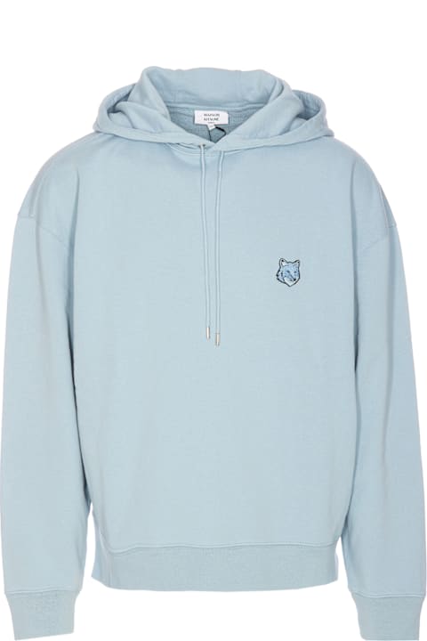 Maison Kitsuné Sweaters for Men Maison Kitsuné Bold Fox Head Patch Hoodie