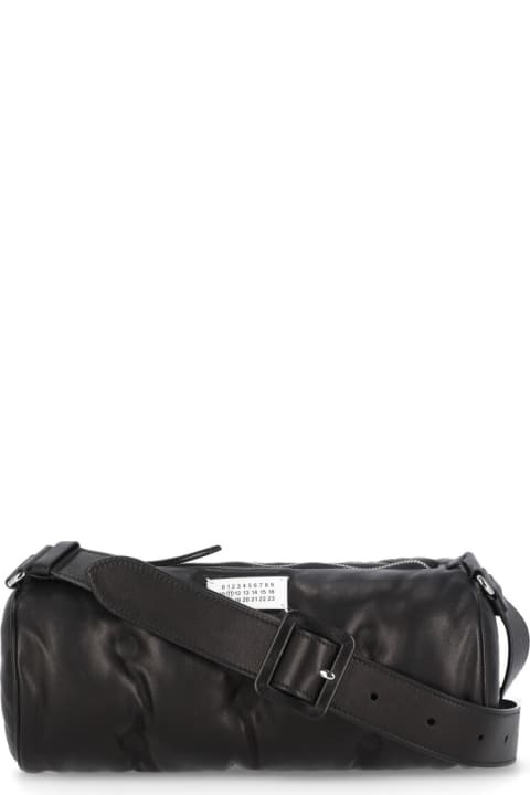 Shoulder Bags for Women Maison Margiela Black Leather Bag