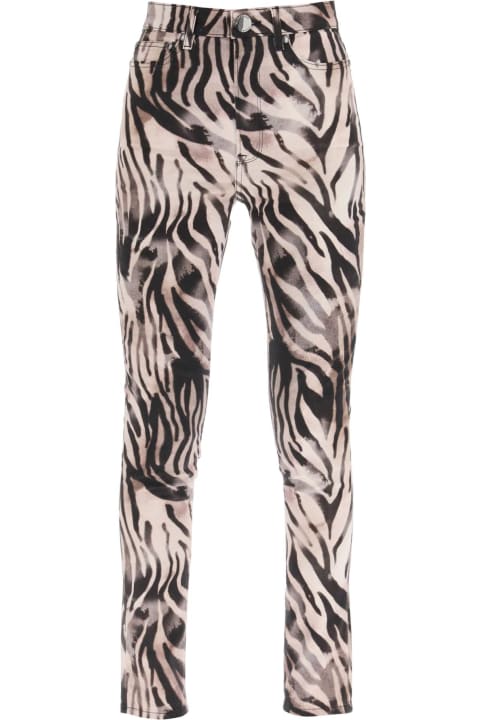 Zebra Cotton Pants