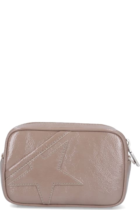 Golden Goose for Women Golden Goose Star Crossbody Bag In Dove-gray Leather