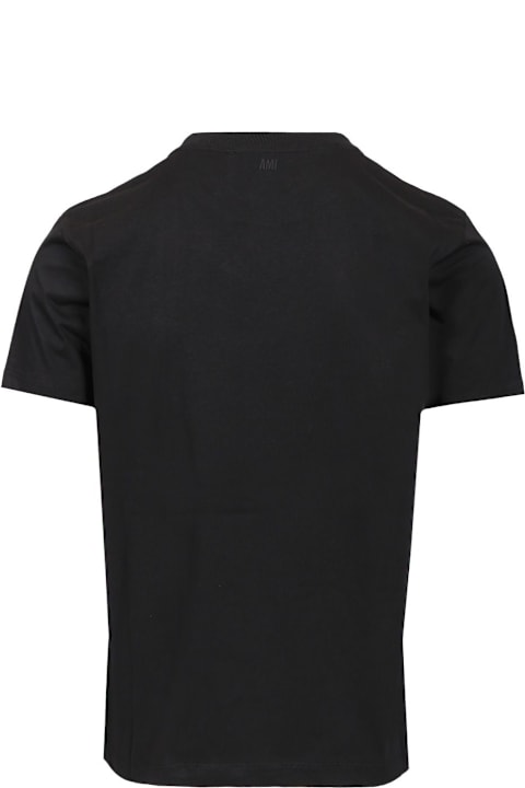 Ami Alexandre Mattiussi لـ Women Ami Alexandre Mattiussi Cotton T-shirt