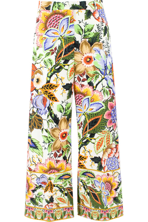 Etro Pants & Shorts for Women Etro Floral Culotte Pants