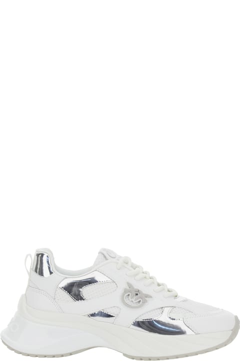 Homeware Pinko Ariel 15 - Sneaker Spreading/mesh/mirror White/silver