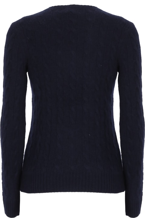 ウィメンズ Polo Ralph Laurenのニットウェア Polo Ralph Lauren Wool And Cashmere Braided Sweater