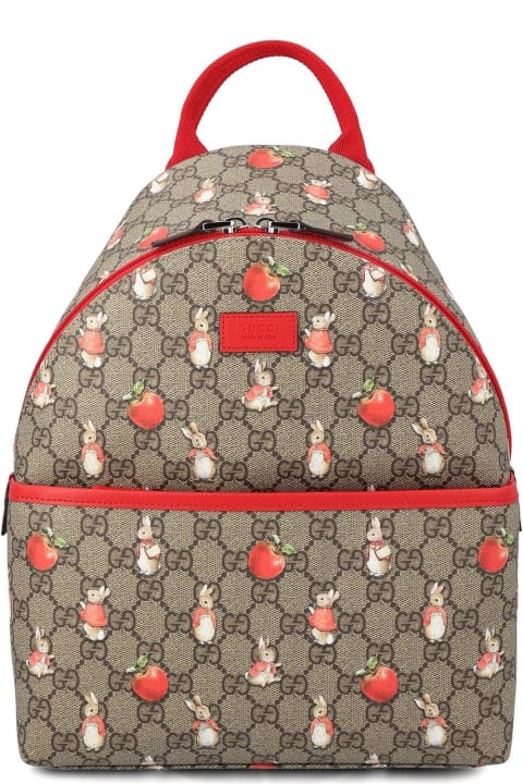 Gucci for Boys Gucci X Peter Rabbit Printed Backpack