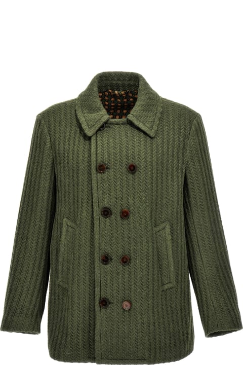 Etro Coats & Jackets for Men Etro Double-breasted Coat