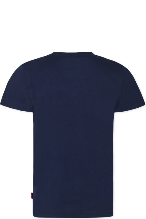 Homeware Levi
s Blue T-shirt For Boy With Logo