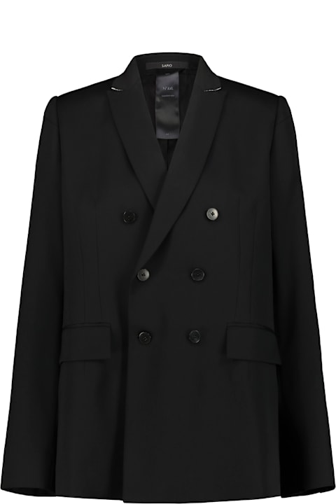 Sapio Double-breasted Blazer N44l
