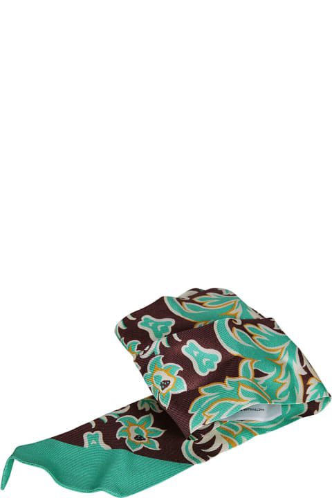 ウィメンズ Etroのスカーフ＆ストール Etro Logo Floral Scarf