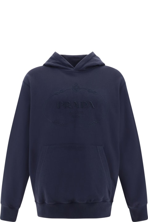 Prada Fleeces & Tracksuits for Men Prada Hooded Sweatshirt