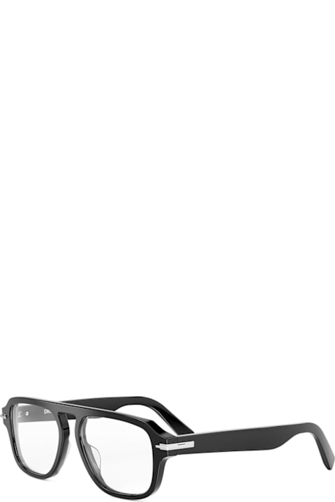 Dior Eyewear Eyewear for Men Dior Eyewear Dior Diorblacksuito A3i 1000 Nero Lucido Glasses