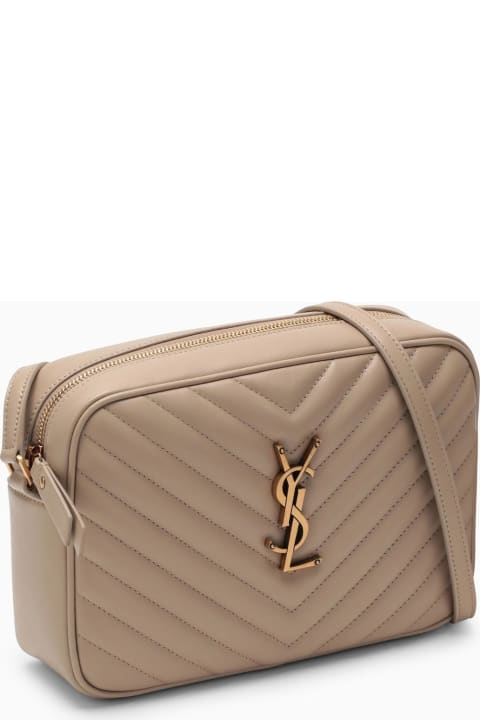 Homeware Saint Laurent Lou Zip-up Quilted Crossbody Bag