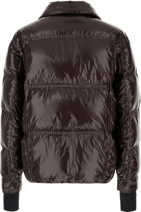 Moncler Grenoble for Women Moncler Grenoble Aubergine Nylon Tecka Down Jacket