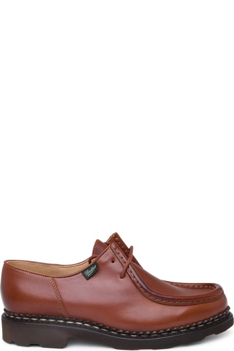 Michael Loafers In Brown Leather