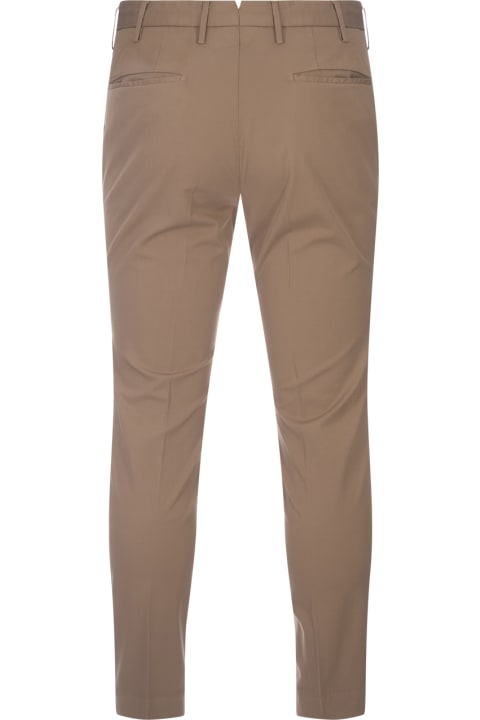 Incotex Pants for Men Incotex Beige Tight Fit Trousers
