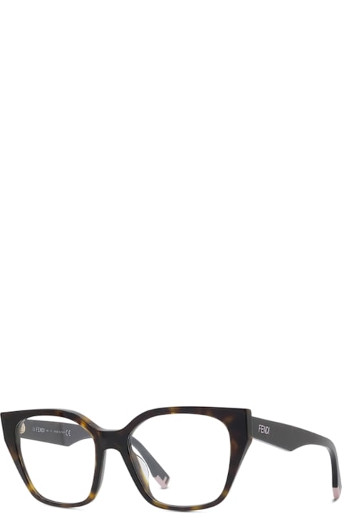 Fendi Eyewear for Kids Fendi Eyewear Fendi Fe50001i Fendi Way 052 Havana Glasses