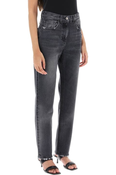 Palm Angels Jeans for Women Palm Angels Straight Cut Jeans