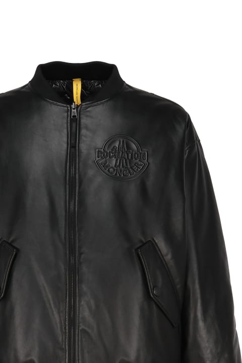 Moncler Genius Men Moncler Genius Reversible Leather Jacket