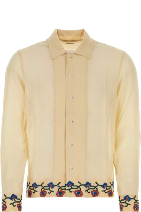 Bode for Men Bode Sand Silk Shirt