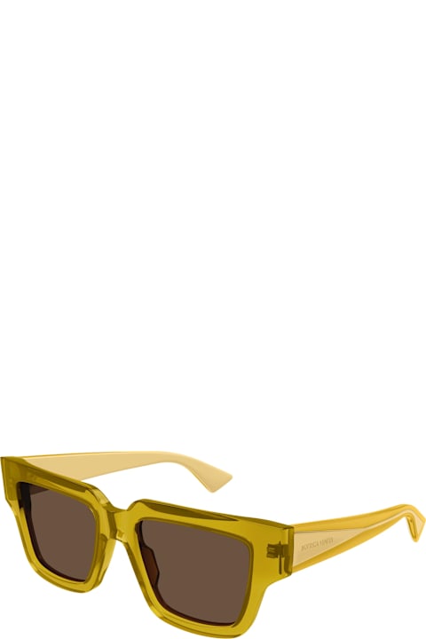 Homeware Bottega Veneta Eyewear Bv1276s-004 - Yellow Sunglasses