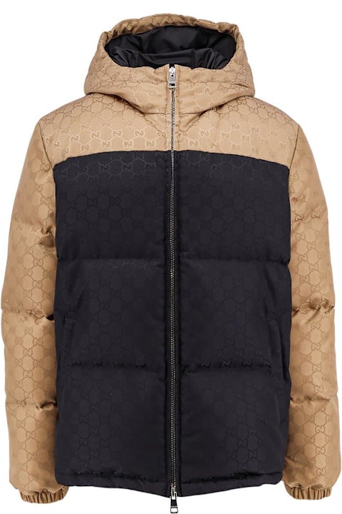 Gucci Coats & Jackets for Men Gucci Two-toned Padded Jacket