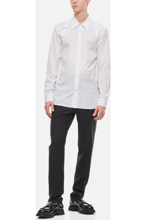 Clothing for Men Alexander McQueen Harness Cotton Shirt
