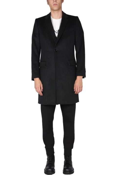 Dolce & Gabbana Coats & Jackets for Men Dolce & Gabbana Single-breasted Velours Coat