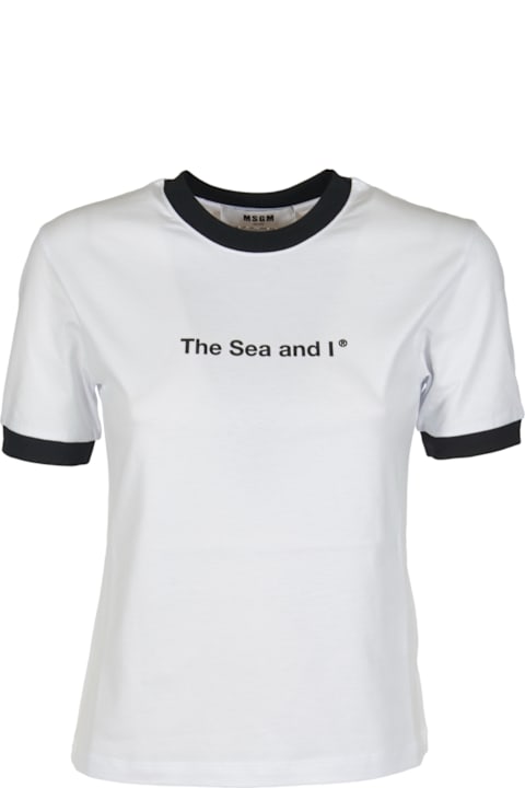Homeware MSGM The Sea And I T-shirt