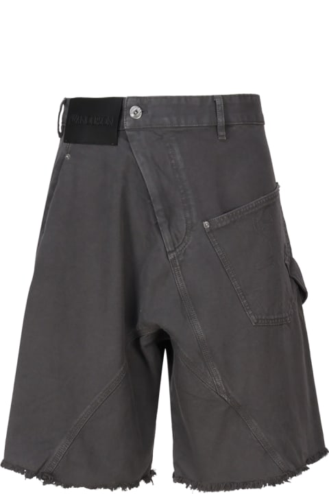 J.W. Anderson Pants for Men J.W. Anderson Twisted Workwear Shorts