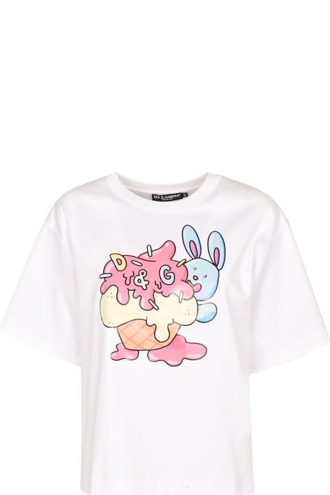 Bunny Print Regular T-shirt