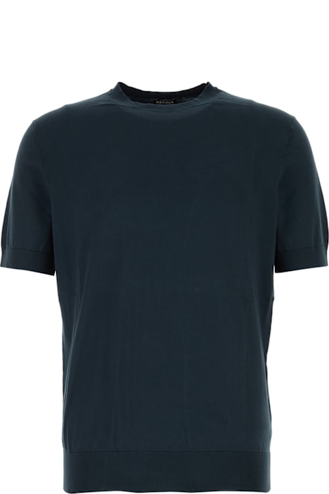 Homeware Zegna Short Sleeve Crewneck Knit